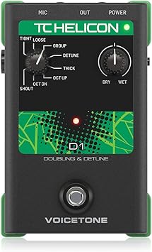 TC Electronics Singles VoiceTone D1 معالج التأثيرات الصوتية