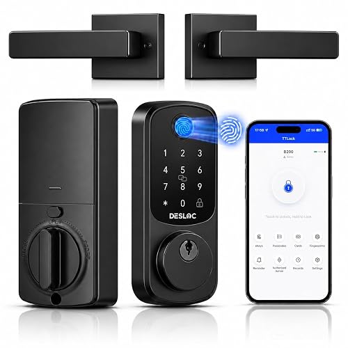 DESLOC B200 Fingerprint Smart Lock 2 product photo (Smart Locks) — ScooterReviewPro review