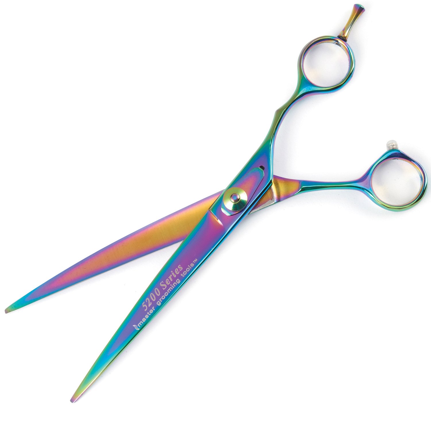 Toilettage Master Outils en Acier Inoxydable 5200 Rainbow Série pour Animal Domestique Cisailles à Droite, 6–1/5,1 cm