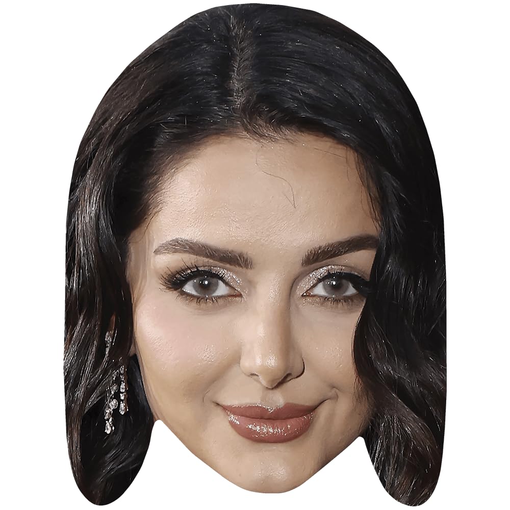 Mahlagha Jaberi (Smile) Celebrity Mask, Flat Card Face, Fancy Dress Mask