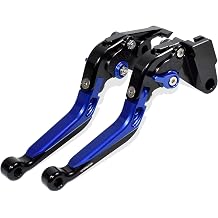 Retractable Foldable Brake Lever Clutch Lever for Honda CB500X CB500F CBR500R 2022-2024 2025, CNC Aluminum Alloy Made Blue