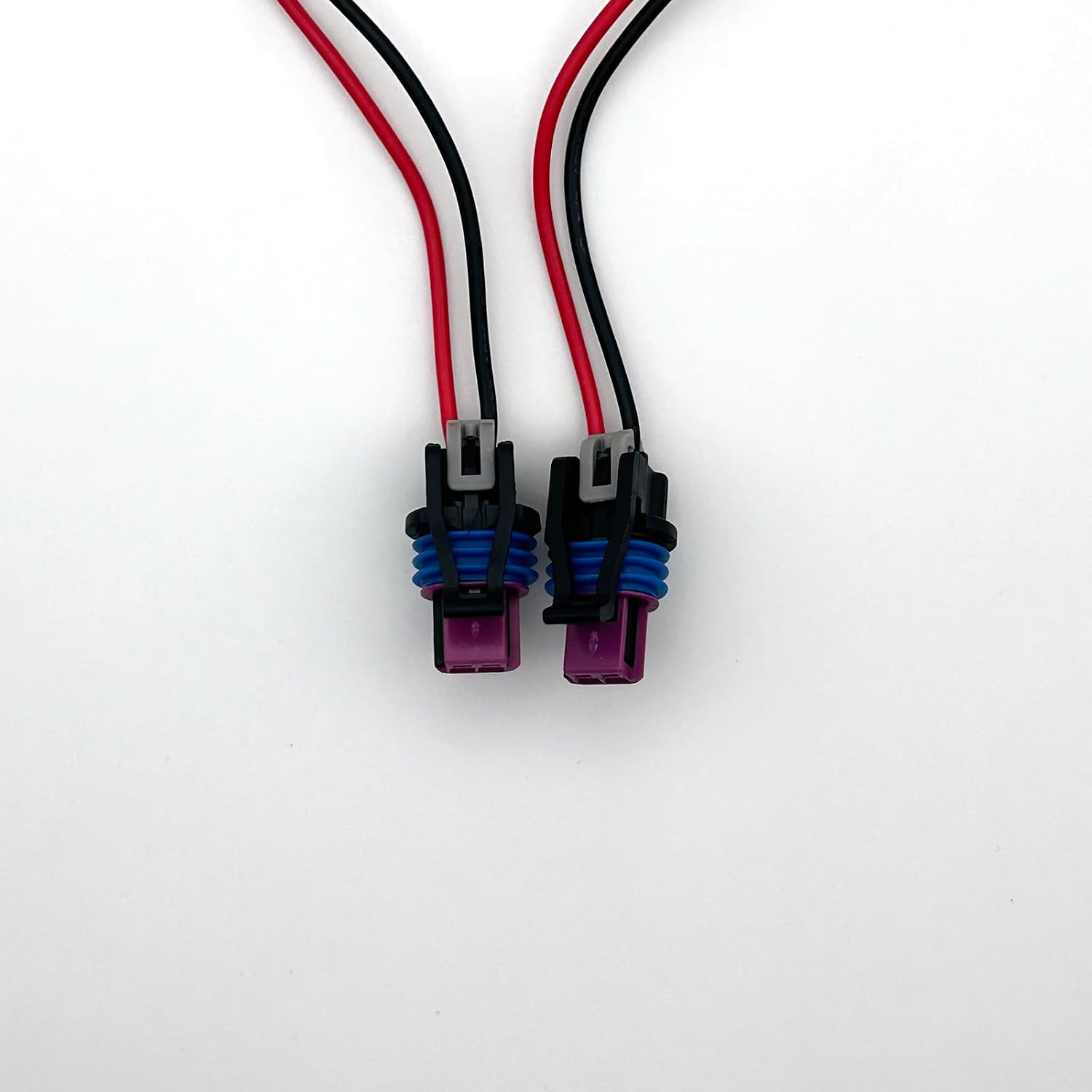 Coolant Temperature Sensor Connector for GM LS 2-Wire Pigtail（2PS, Water Temp LS1 Plug Radiator Switch OEM Color, for LS1 LS3 LS2 LQ4 LQ9 LS6 L92 L99 L33 LR4 (2)