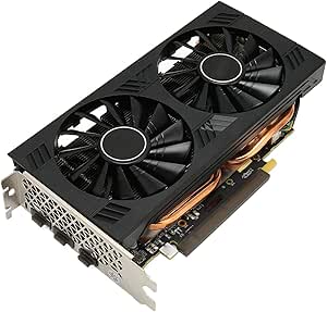 Amazon | RX 580 グラフィックス カード、ゲーム用グラフィックス カード 8GB GDDR5 256 ビット、デュアル冷却ファン ...