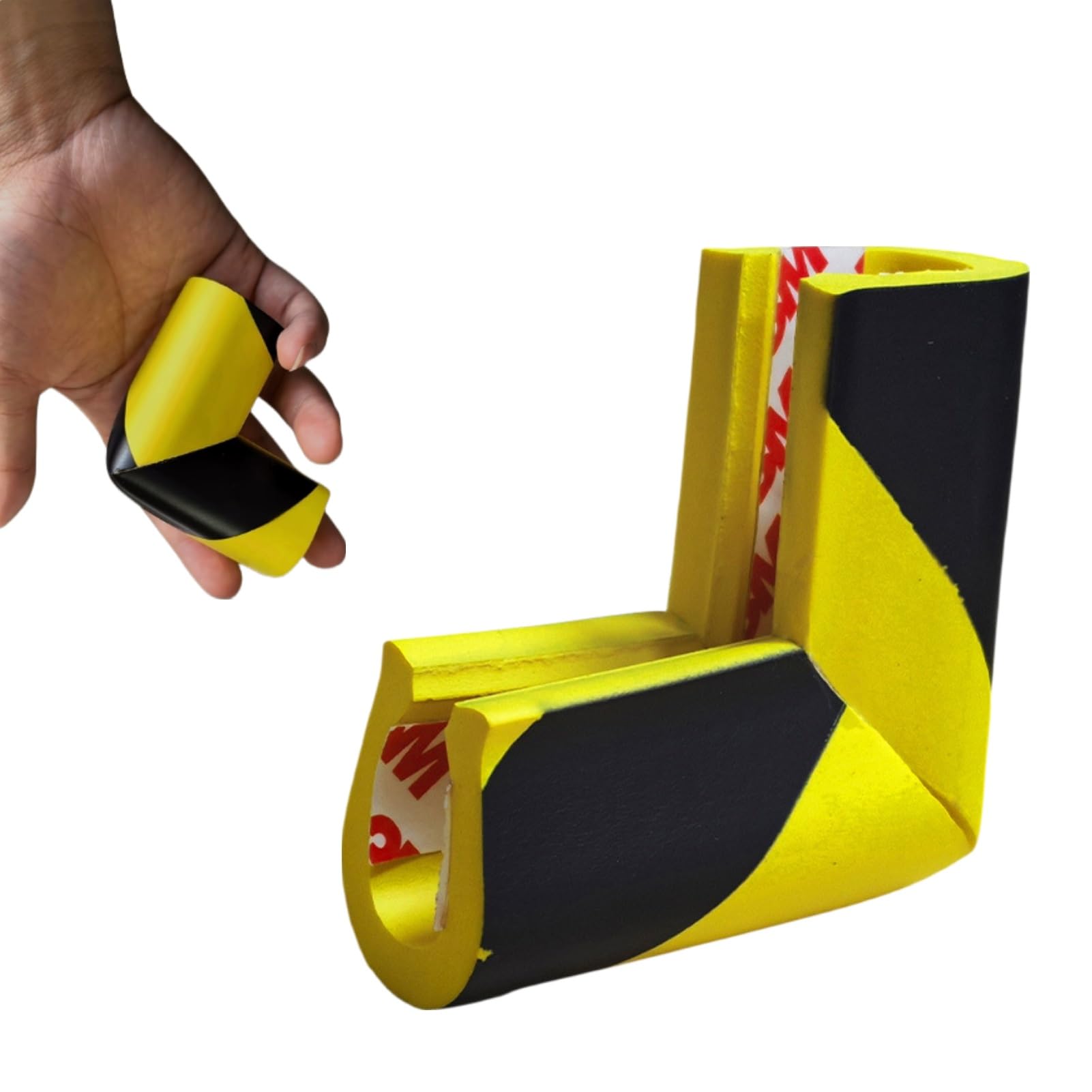 Protezioni Angolari In Schiuma NBR A Forma Di U, Paraurti Di Sicurezza | Protezioni Per Bordi Autoadesive Industriali Per Mobili, Tavoli, Macchinari E Sicurezza In Fabbrica(12PCS)