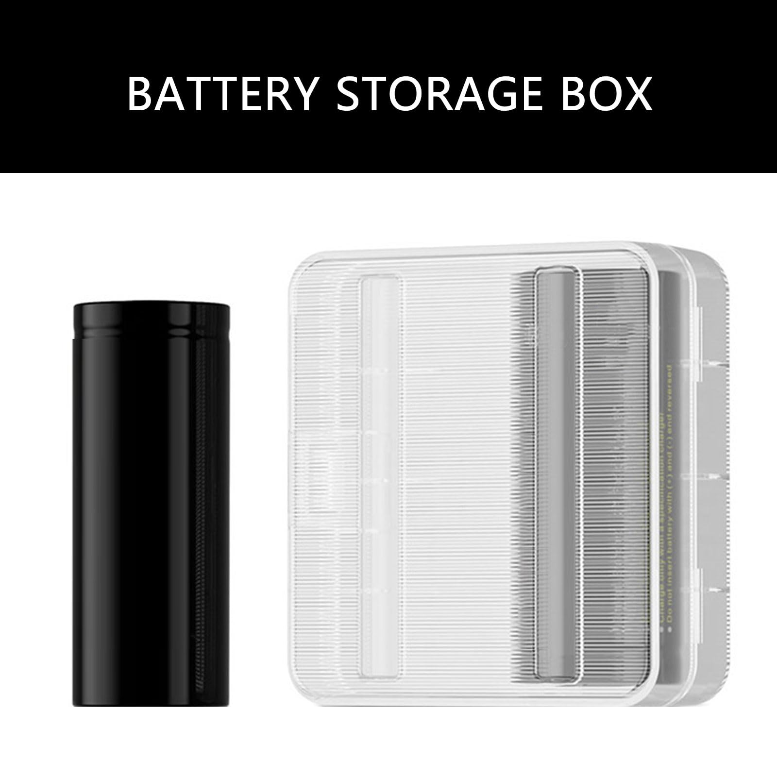 Boite Organizatrice Tiktok Pour Batteries Avec Testeur, Accessoires