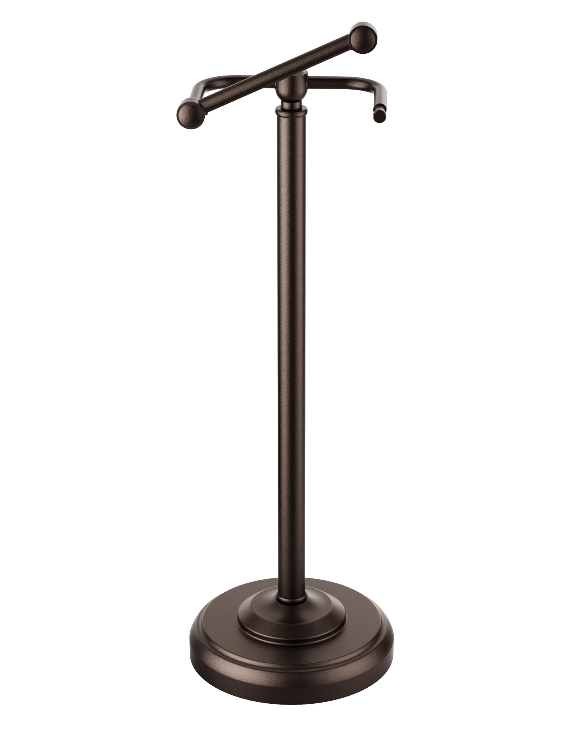 Toilet Paper Holder Stand Stainless Steel & Weighted Base Chrome — Amazon image 19