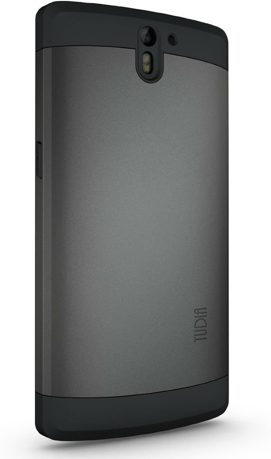 TUDIA Slim-Fit CYGEN Dual Layer Protective Case for OnePlus One (Metal Slate)
