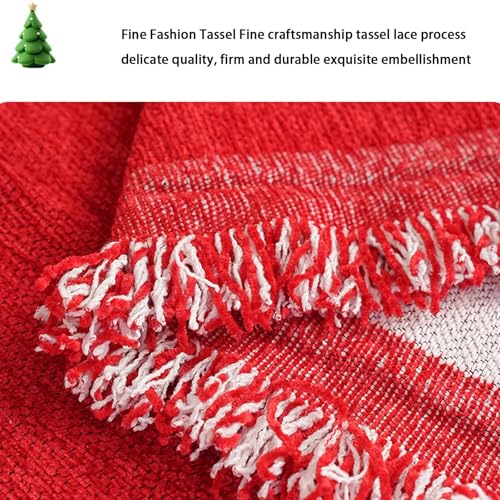 Housse de canapé de Noël lavable en chenille blanche pour protéger des chiens et chats - 7