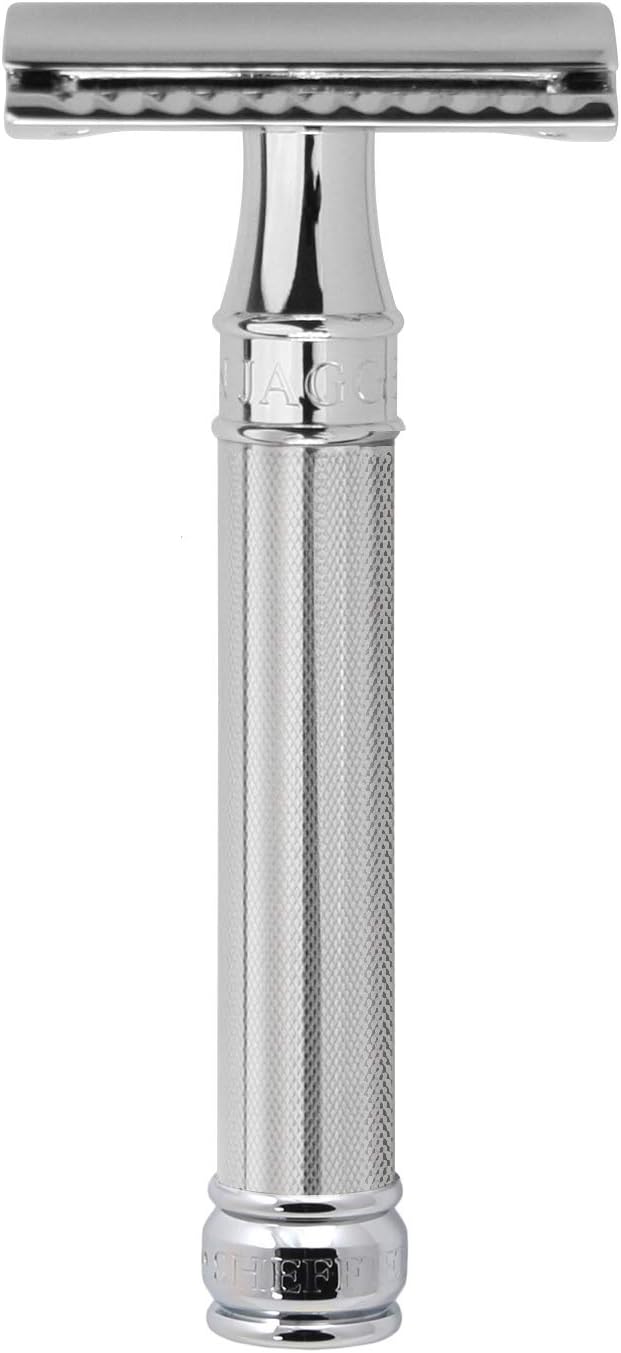 DE89 Reusable Classic Double Edge Safety Razor for Men (Barley)