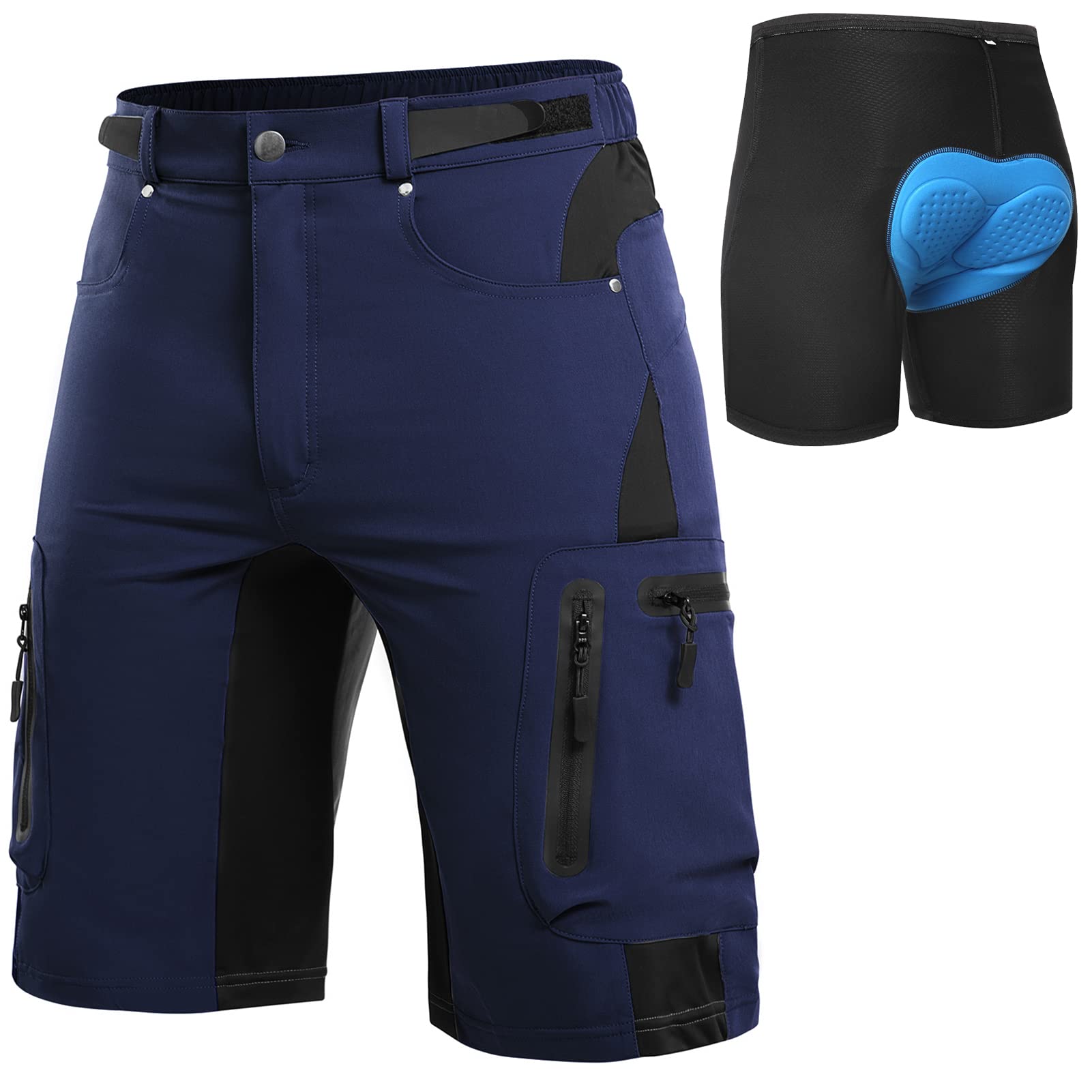 Cycorld MTB broek heren mountainbike broek gewatteerd, fietsbroek heren Cycorld MTB broek heren mountainbike broek gewatteerd, fietsbroek heren