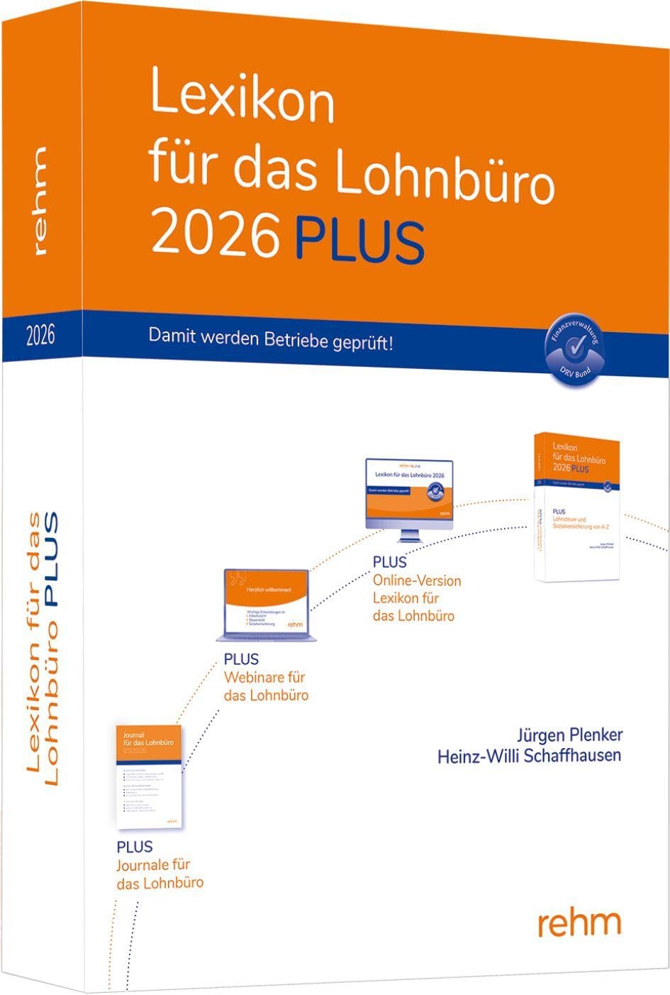 Lexikon für das Lohnbüro 2026 PLUS: Das Paket aus Online-, Print-Version, 4 Webinaren und KI-Recherche-Tool