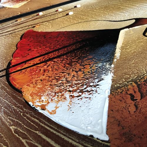 Wieco Art Ballet Dancers 2 Piece Modern Decorative artwork 100% Hand Painted Contemporary Abstract Oil paintings on Canvas Wall Art Ready to Hang for Home Decoration Wall Decor by Wieco Art - Used condition - Image 6