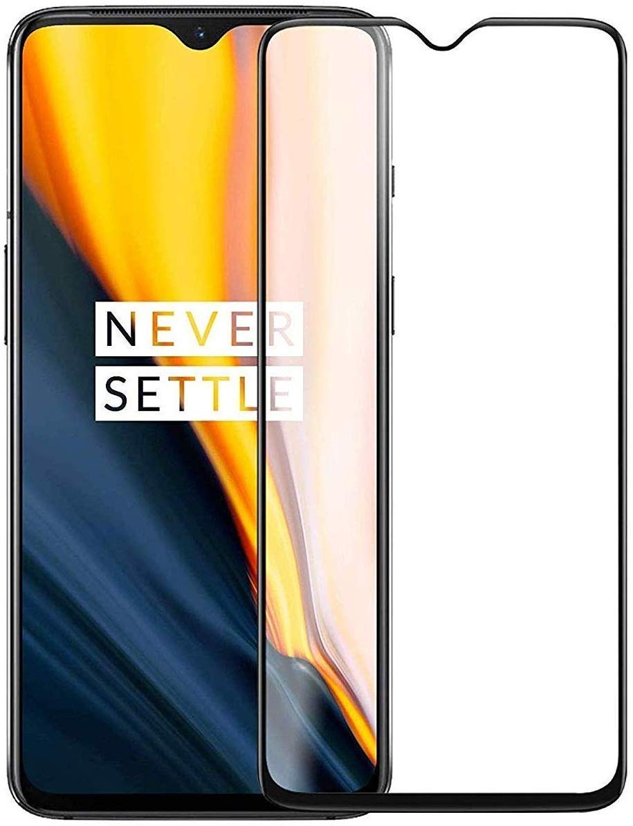 Amazon Brand - Solimo Full Body Tempered Glass with Installation Kit for Oneplus 7T - Black (B08KWJRWB3) Amazon Price History, Amazon Price Tracker
