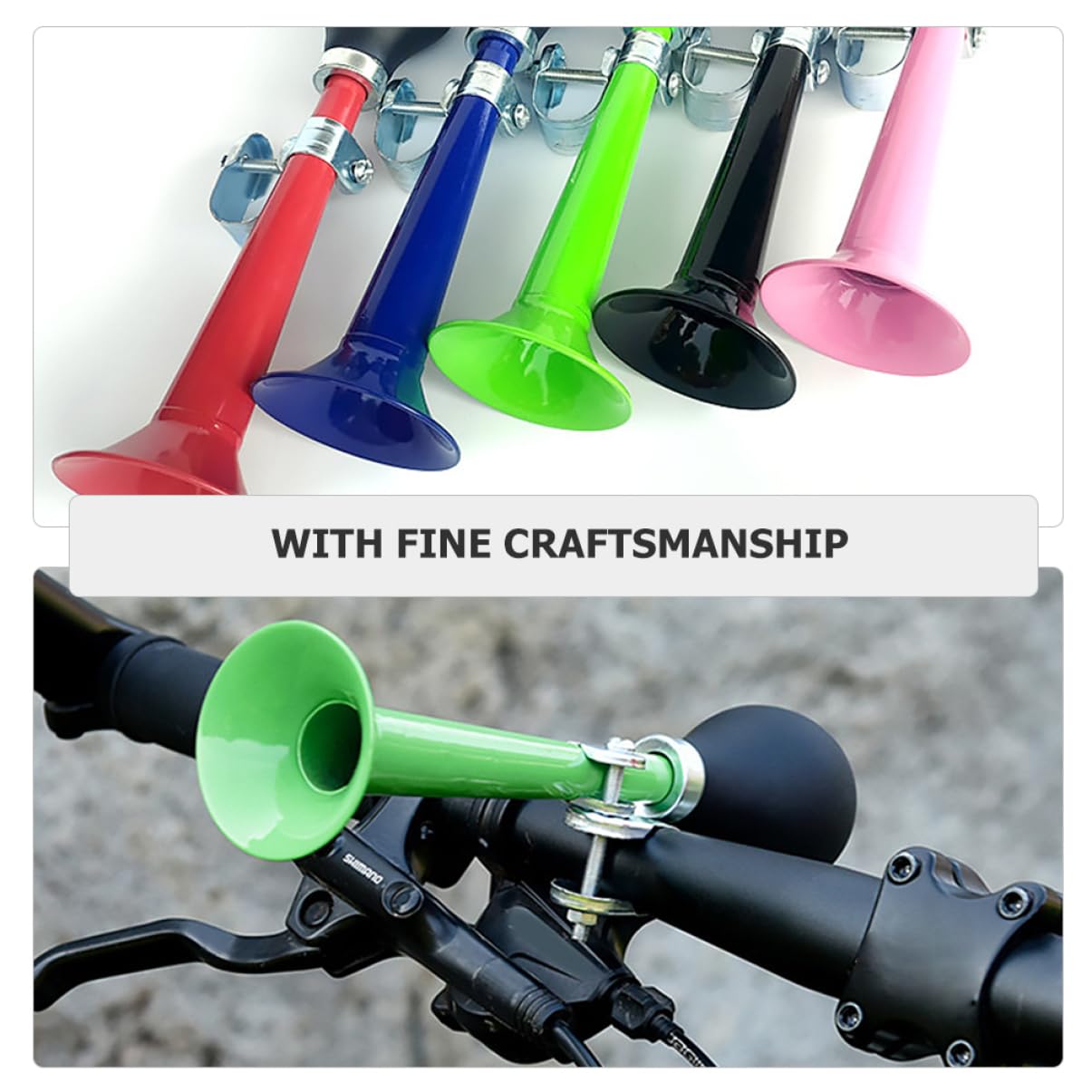 Mipcase Cloche De Trompette Buzzer Bipeur Scooter Klaxon De Vélo Rétro Clochette Sirène Sonnette De Vélo Professionnelle Sonnette De Vélos Classiques Fer Galvanisé