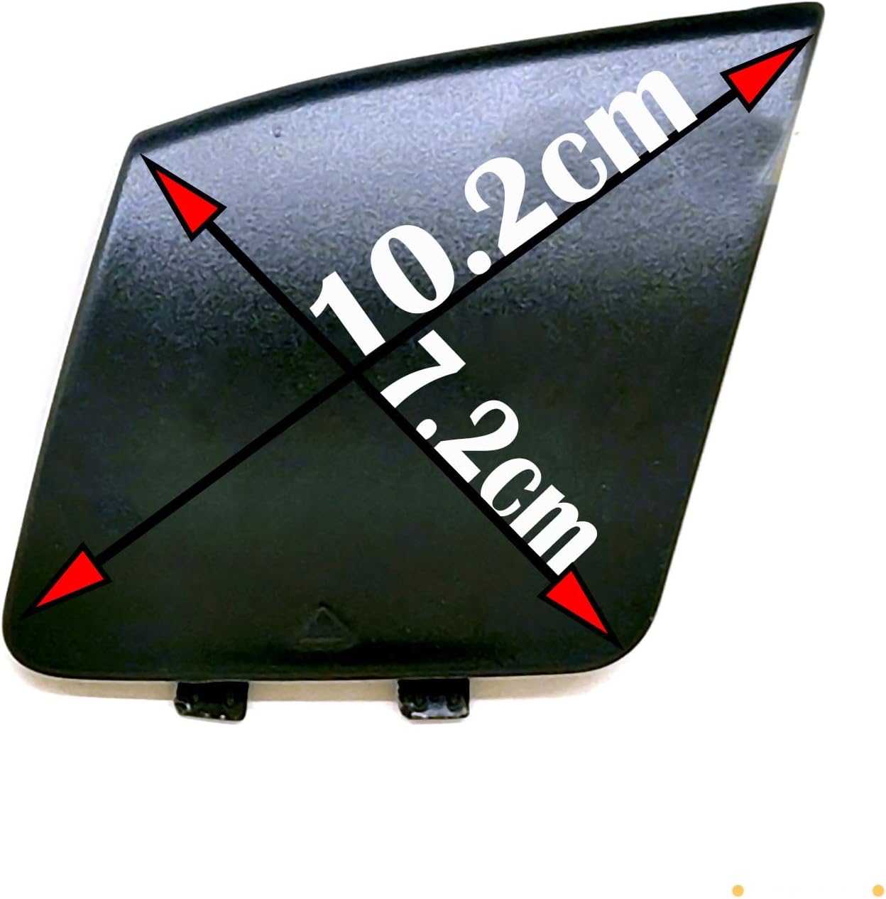 Rear Tow Cover for 17-23 BMW GT Series 6 GT6 G32 Msport Fit 620dX 630dX 630iX 640dX 640iX Gran Turismo 2017 2018 2019 2020 2021 2022 2023 Bumper Towing Hook Eye Cap Black