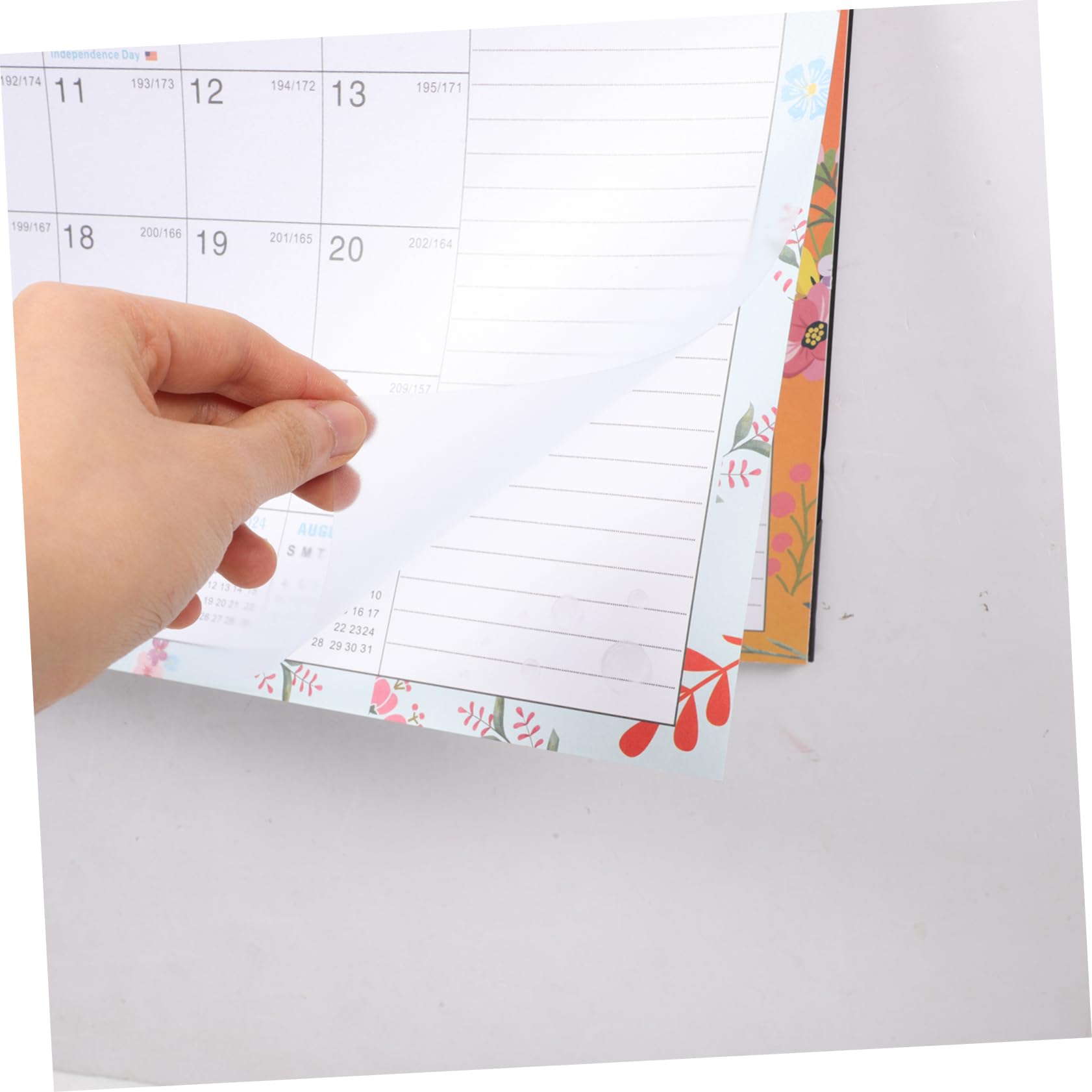 SEWACC 4stücke Monatskalender Für Zuhause Und Büro Aufhängender Wandkalender Mit Klarer Druckqualität Terminplanung Und Organisation Wichtiger Ereignisse