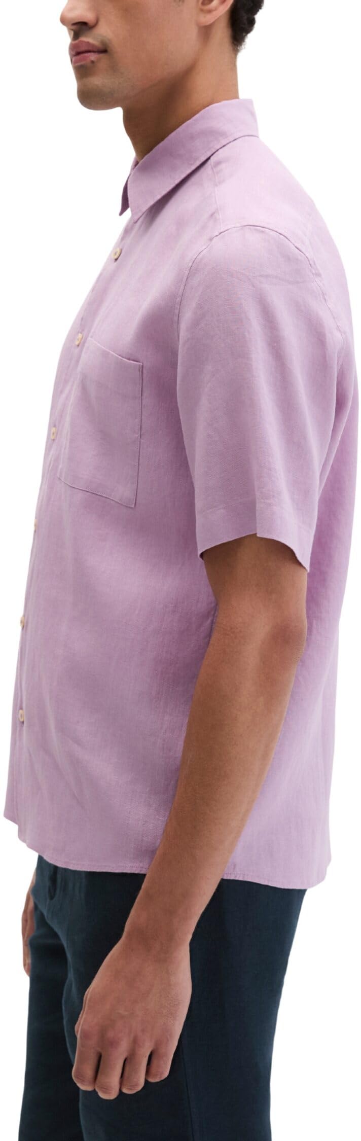 Marc OߴPolo Uomo Camicia in lino a maniche lunghe regular fit