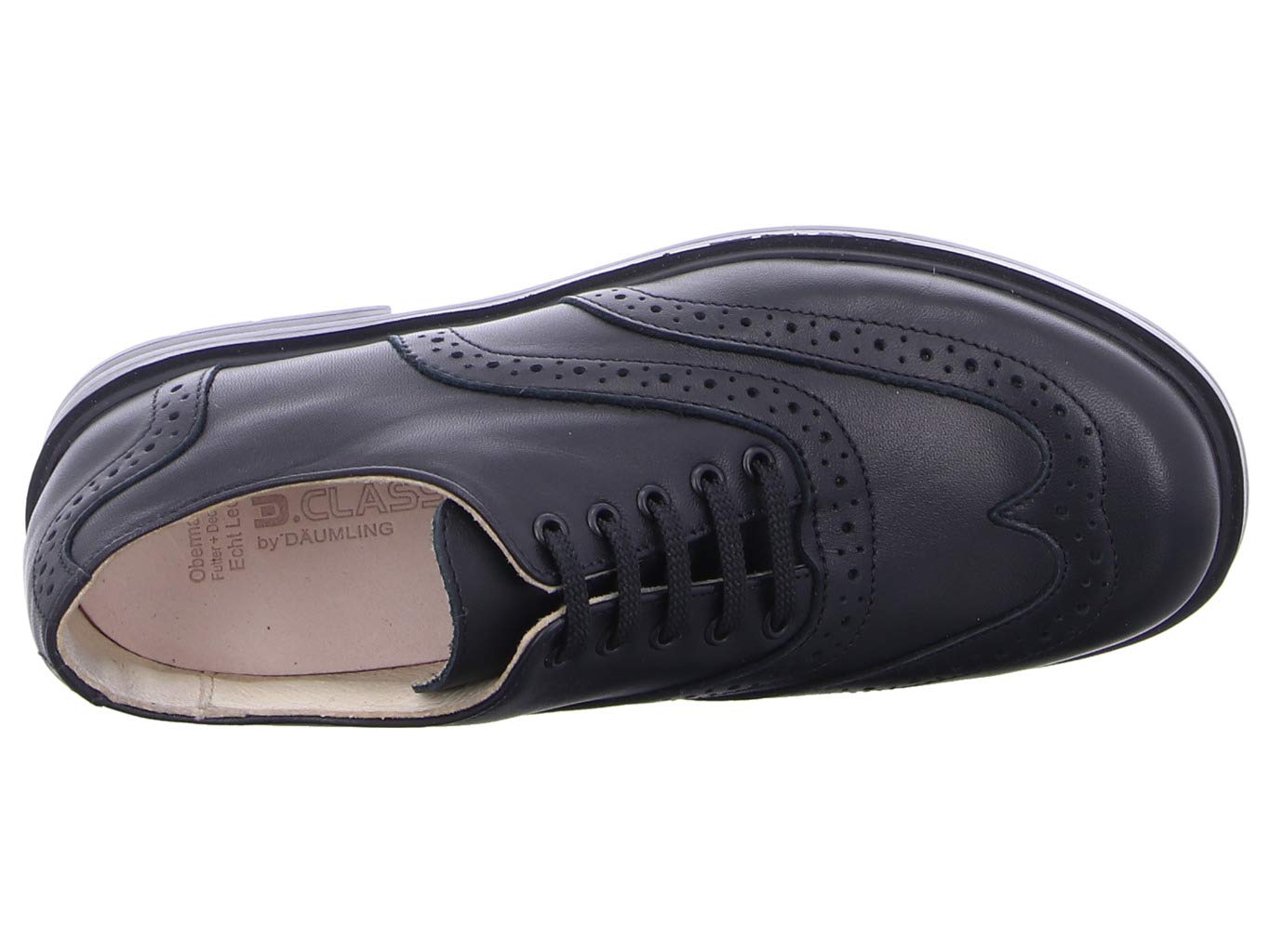 Däumling 700031-M-70 - Sandalias de Vestir de Piel para niño Negro Clipper Schwarz, Color Negro, Talla 35