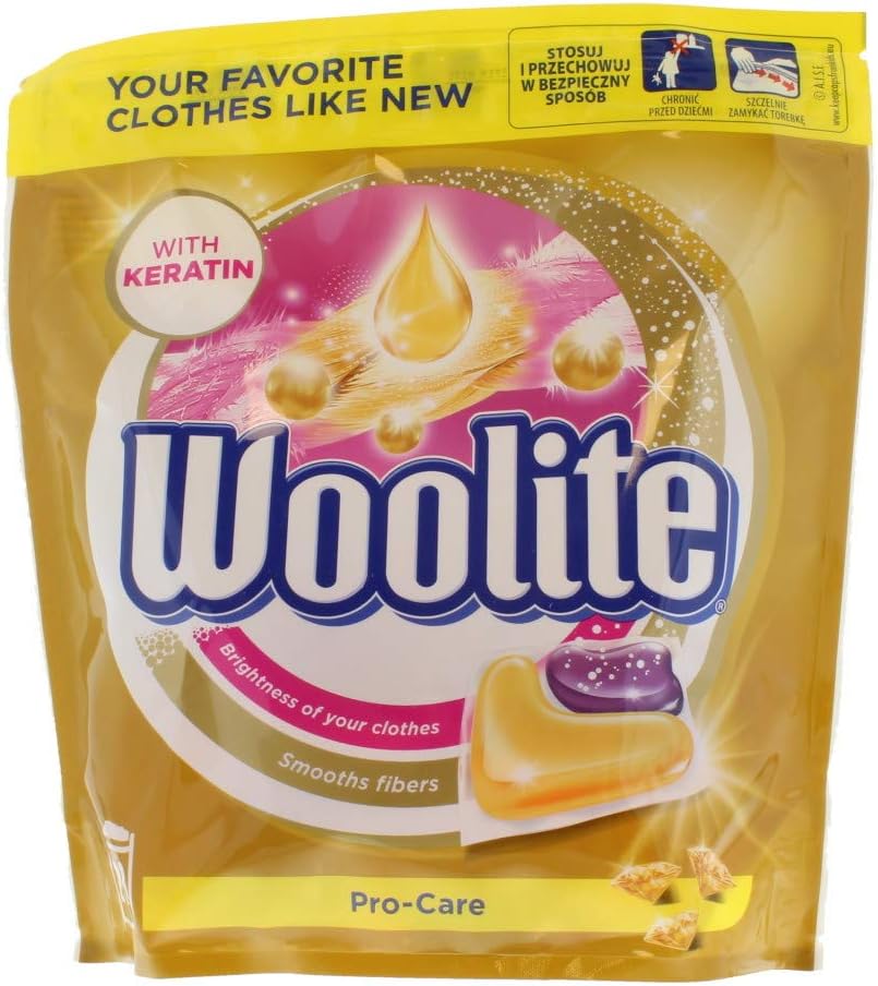 WOOLITE Capsules 28's Pro Care Health & Household