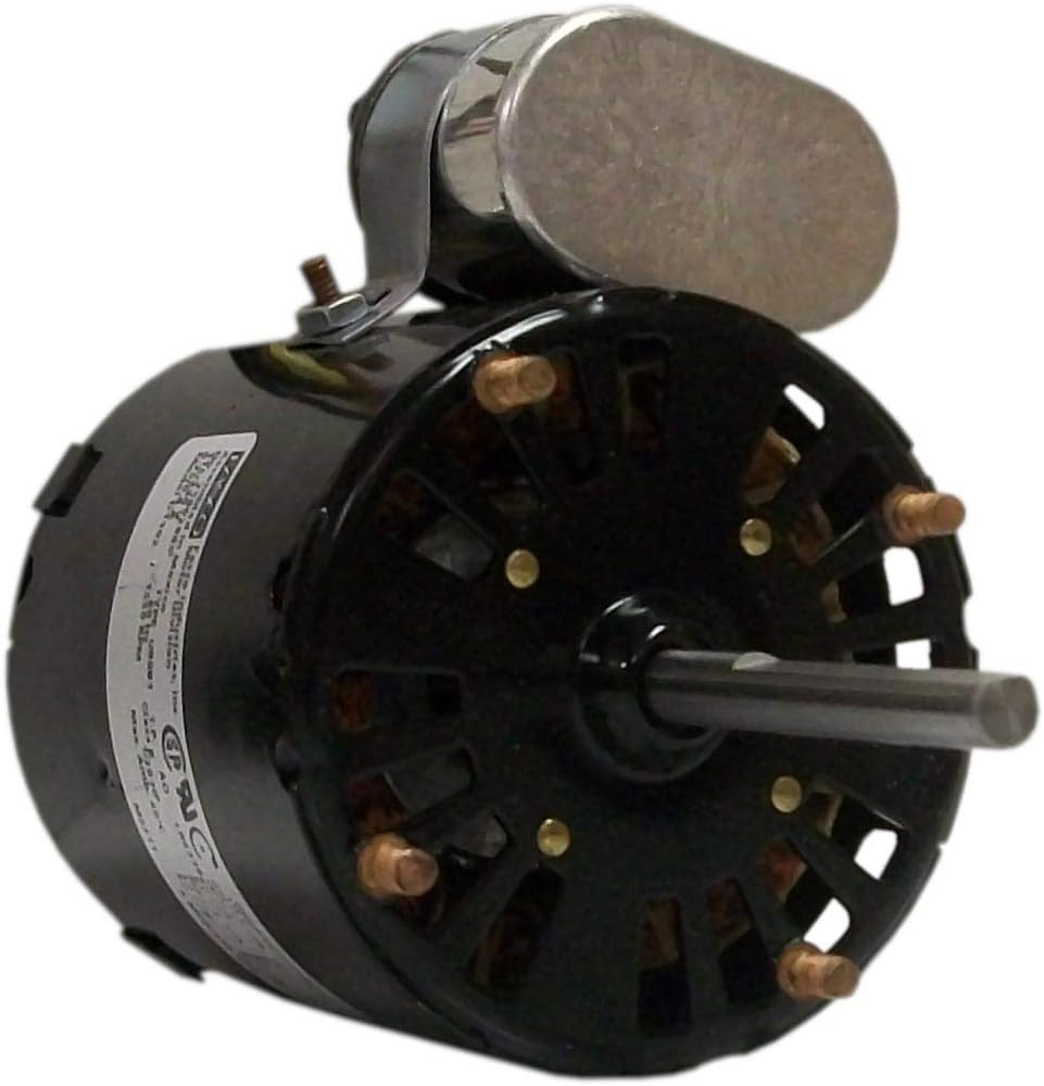Fasco D1102 3.3-Inch Diameter PSC Motor, 1/20 HP, 115/230 Volts, 1550 RPM, 1 Speed, .75-.4 Amps, CW Rotation, Sleeve Bearing