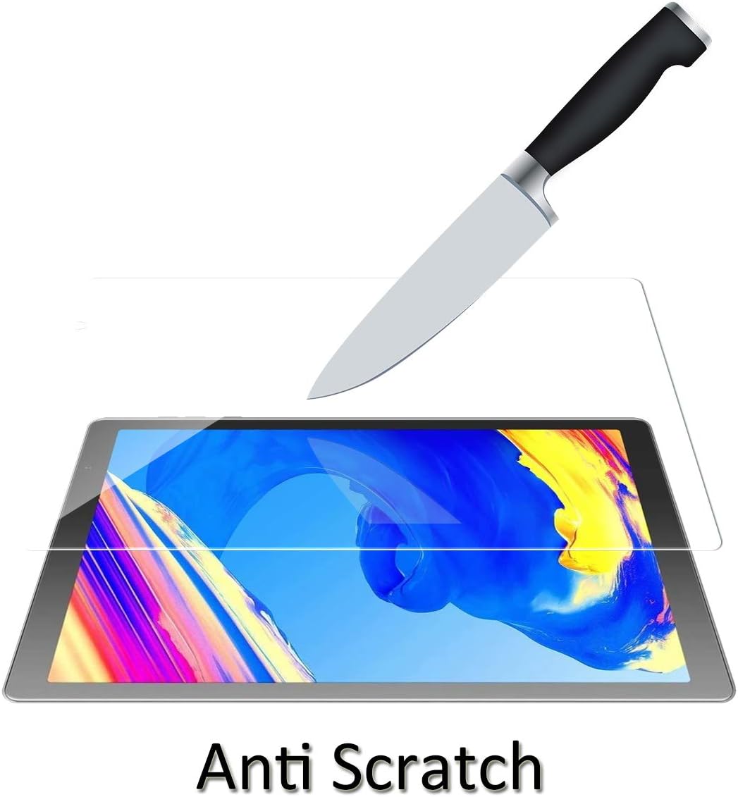 (2 Pack) Orzero Compatible for VANKYO MatrixPad S20 (10 inch) Tempered Glass Screen Protector, 9 Hardness HD Anti-Scratch Full-Coverage (2.5D Arc Edges) (Lifetime Replacement)
