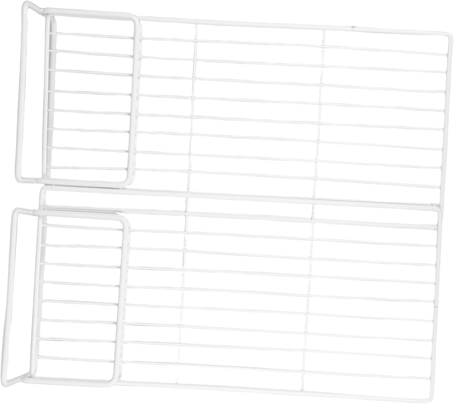 PRETYZOOM Freezer Shelf Dividers Plastic Partition Separators for Organized Storage Fridge and Closet Maximizes Space with Easy Assembly and Design