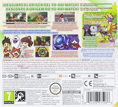 3ds Pal+Australia Yo Kai Watch 2: Carnánimas : Fleshy Souls EspañolEngItFrDe - vue 3