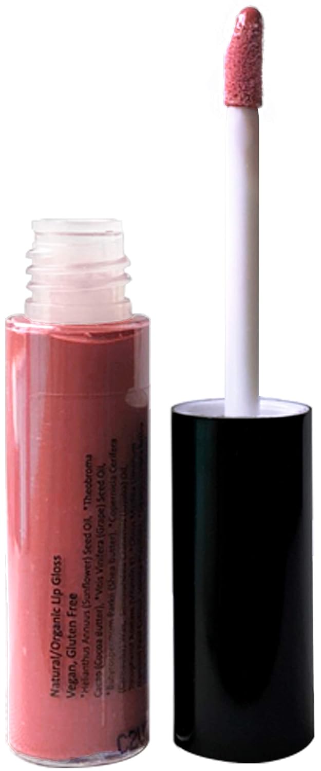 Mom's Secret 100% Natural Lip Gloss, Organic, Vegan, Gluten Free, Cruelty Free, Made in the USA, 0.18 oz. (It's Clear to Me)