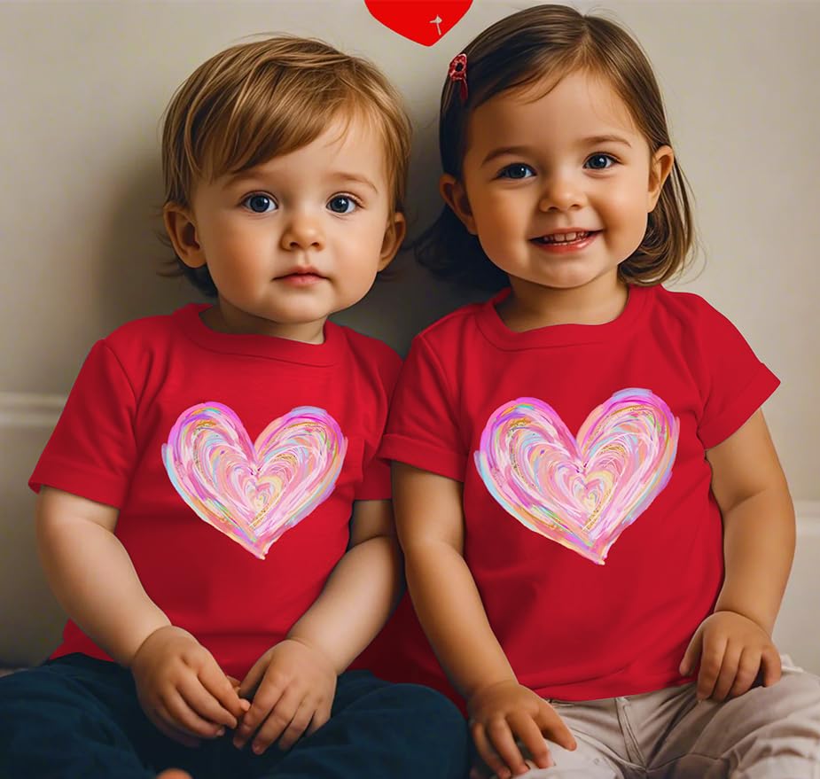 Valentines Shirts for Boys Girls Kids Toddler Funny Dinosaur Steal Hearts Tee Tops4