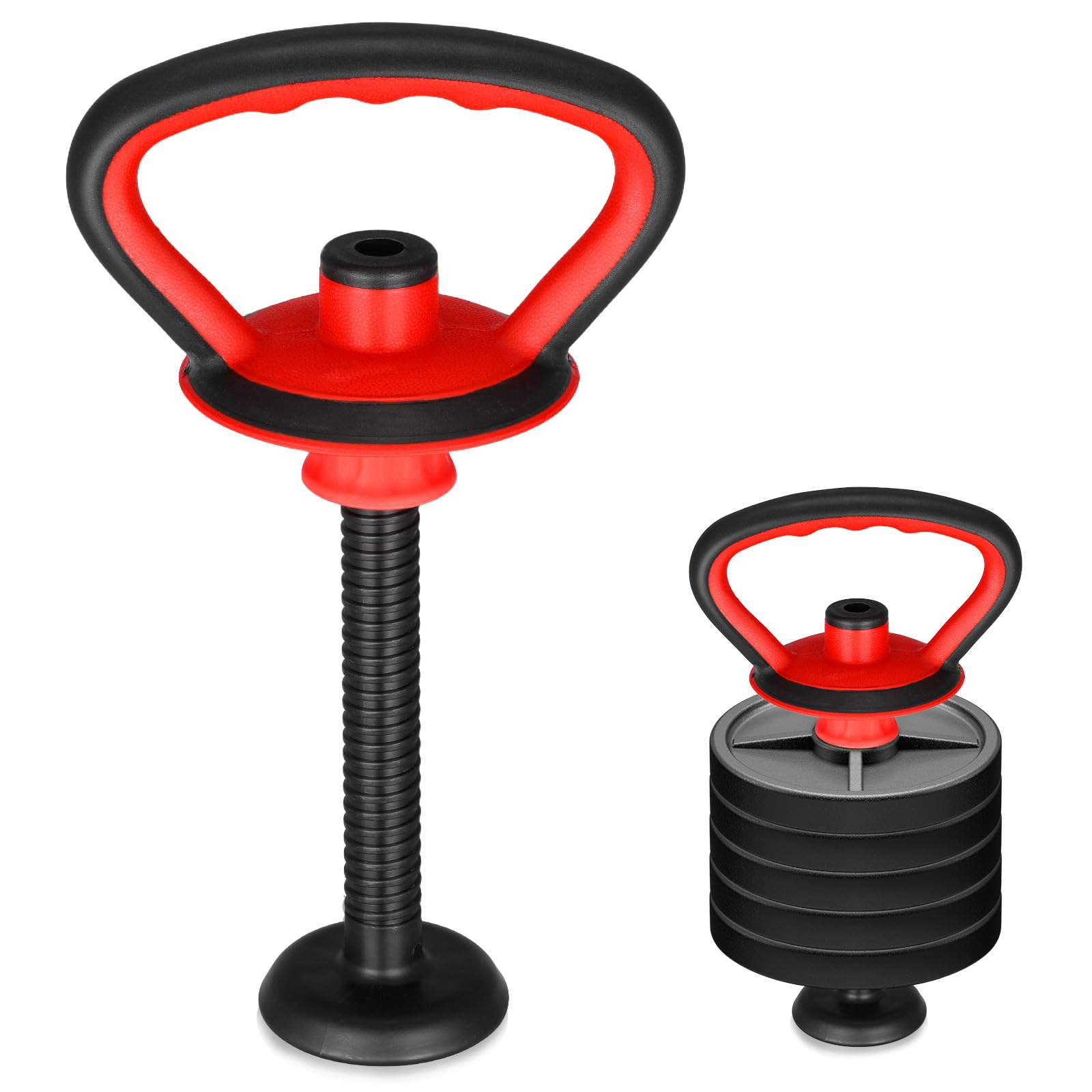 Adorainbow Adjustable Kettlebell Handle Grip for Weightlifting Accessories Set with Plastic Material for Full Body Workout Suitable for Home and Office Use