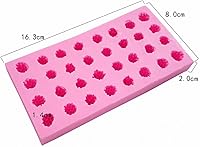 Vista 3 de Fewo 32-Cavity 3D Raspberry Silicone Mold for Fondant Chocolate Candy Gum Paste Polymer Clay Resin Kitchen Baking Sugar Craft Cake Cupcake