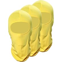 Pack of 3 Ski Mask Bandana Face Hat for Outdoor Airsoft Motorcycle Hood Helmet Balaclavas Headwear