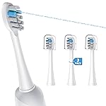 FitMount 3 Pack Toothbrush Replacement Heads Compatible with WaterPik Sonic Fusion 2.0, FitMount Flossing Brush Head Fit for Water-Pic SF-01 SF-02 and 2.0 SF-03 SF-04