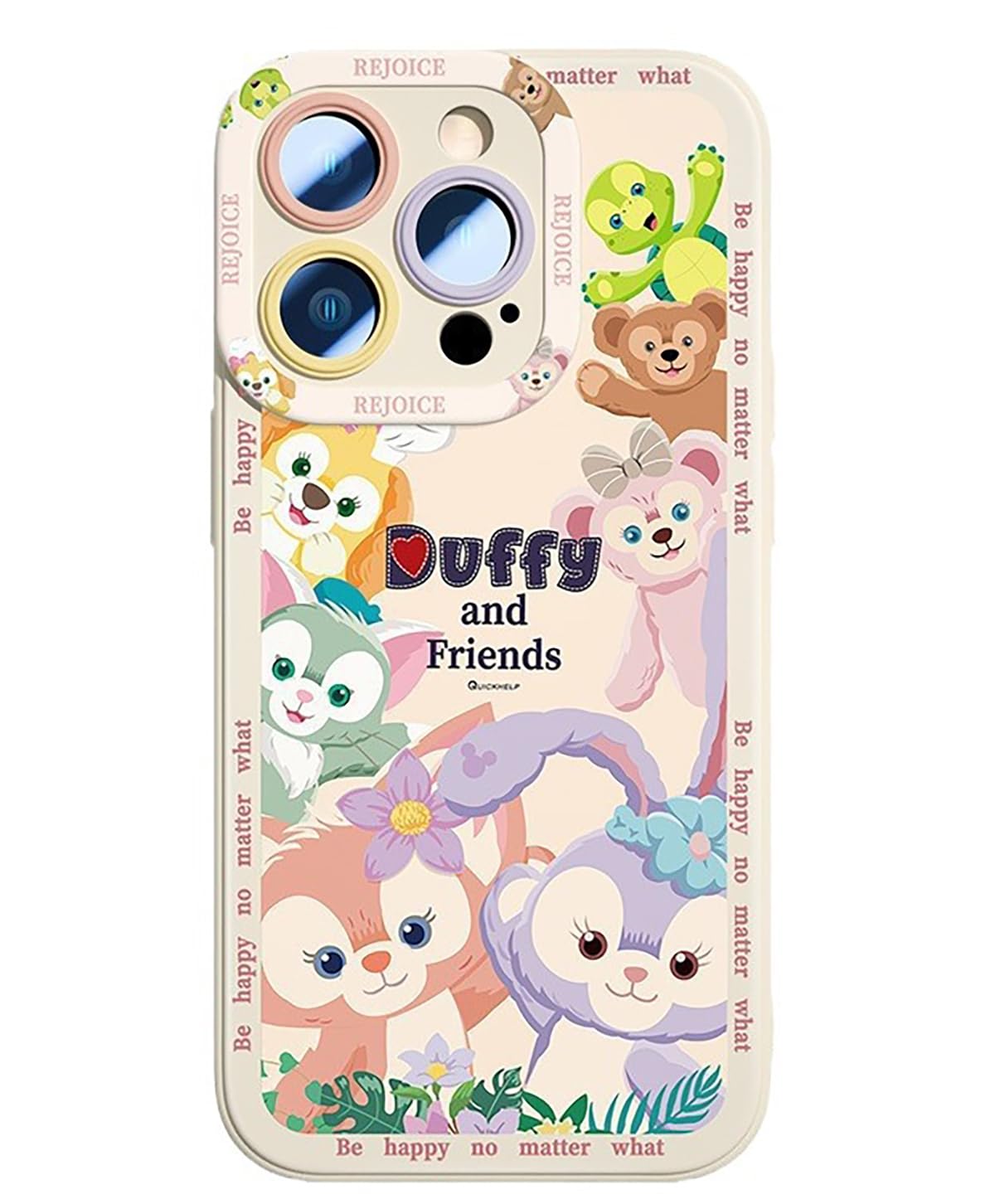 Amazon.co.jp: CASETK iPhone 15用 ケース ダッフィ リーナベル