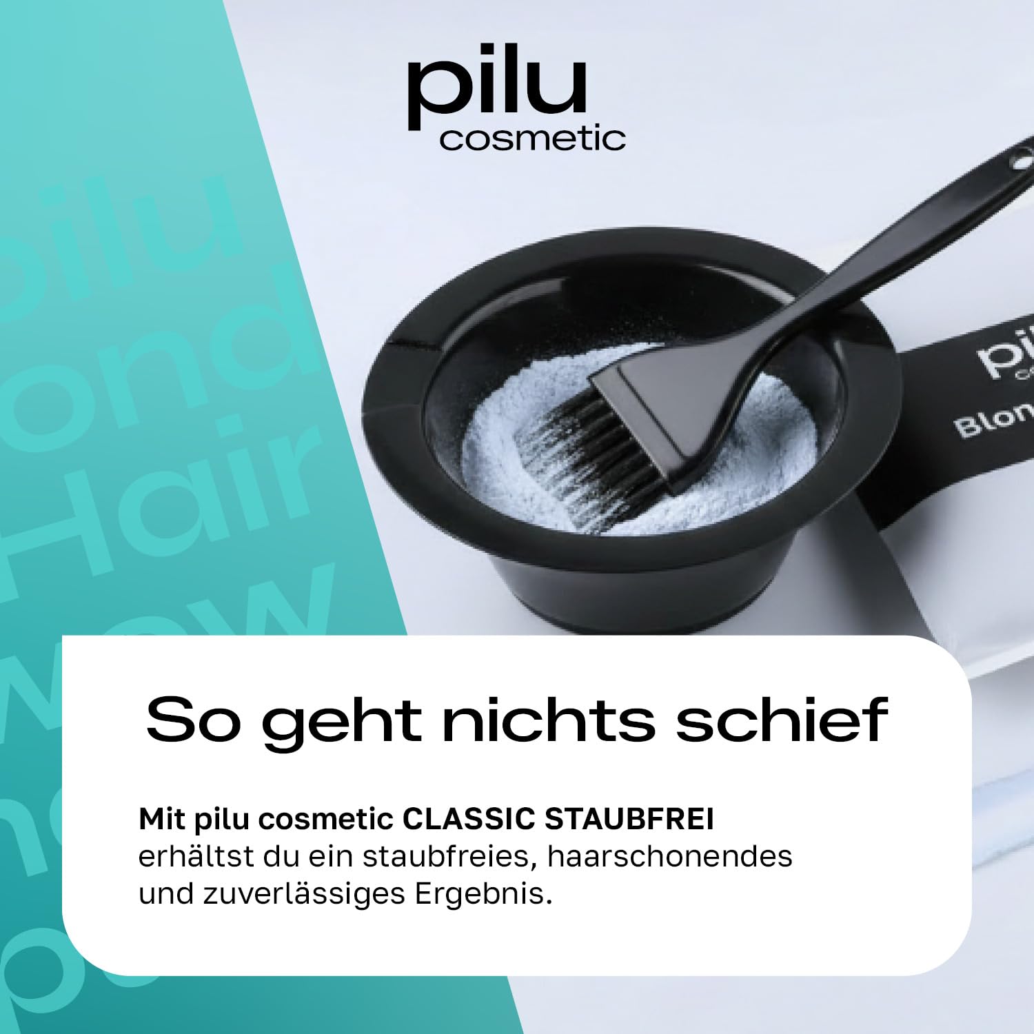 Blondierungspulver 3 x 500 g I Staubfreies, weißes Blondierpulver im Beutel I WARMES Blond I Sanfte Aufhellung um bis zu 7 Nuancen I Hair Bleach mit Anti-Gelbstich I Bleach Powder