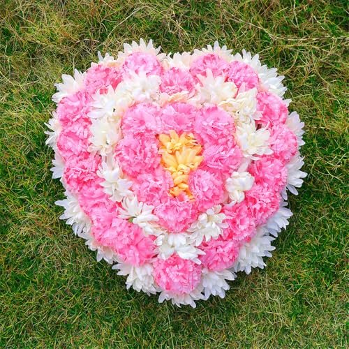 Chrysanthème en soie résistant aux intempéries pour décoration funéraire durable