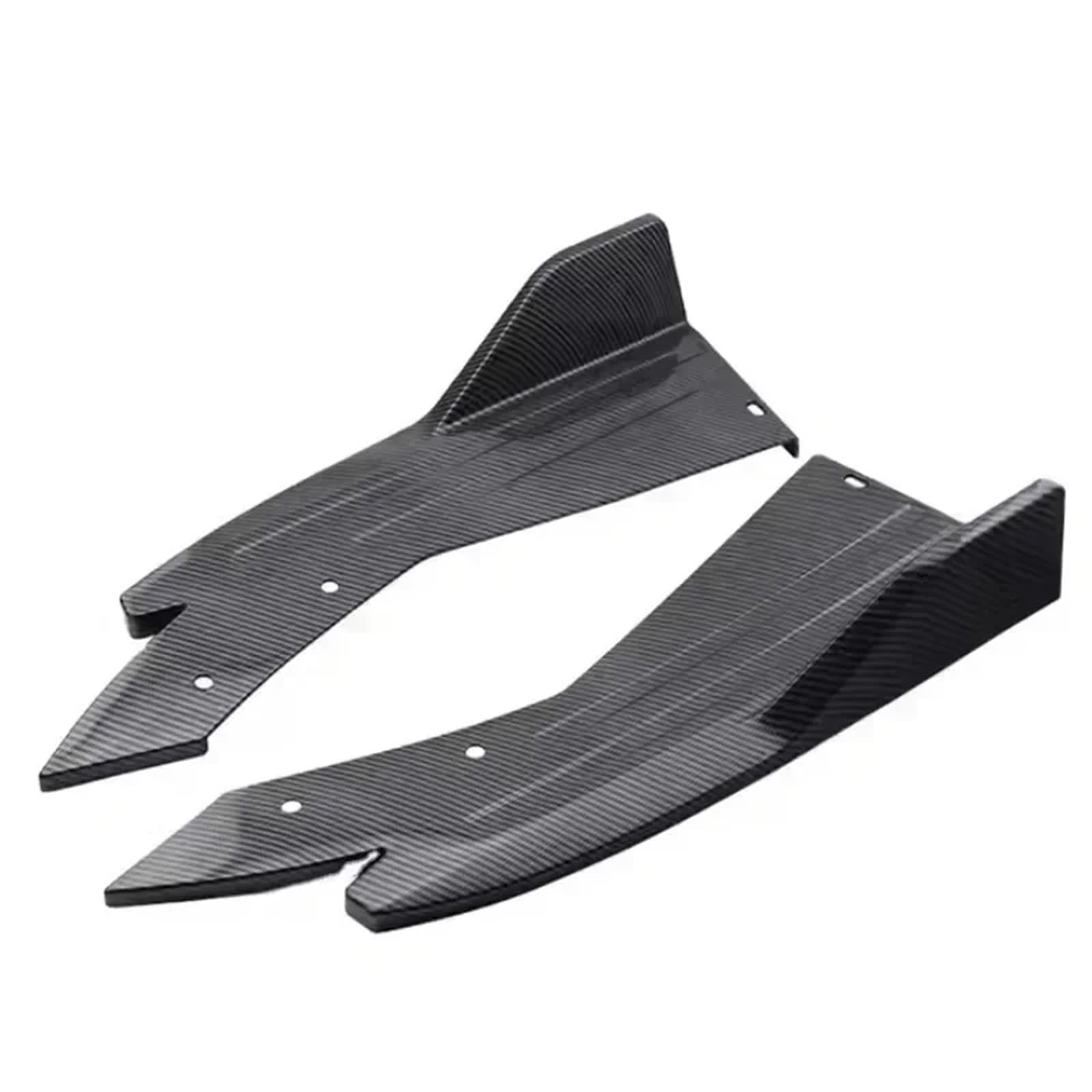Uniwersalny spoiler Do Benz CLS 63 AMG Splitter Diffuser | Scratch Trims Side Skirt Extension Body Kit BlackRear Spojler aerodynamiczny do motocykla
