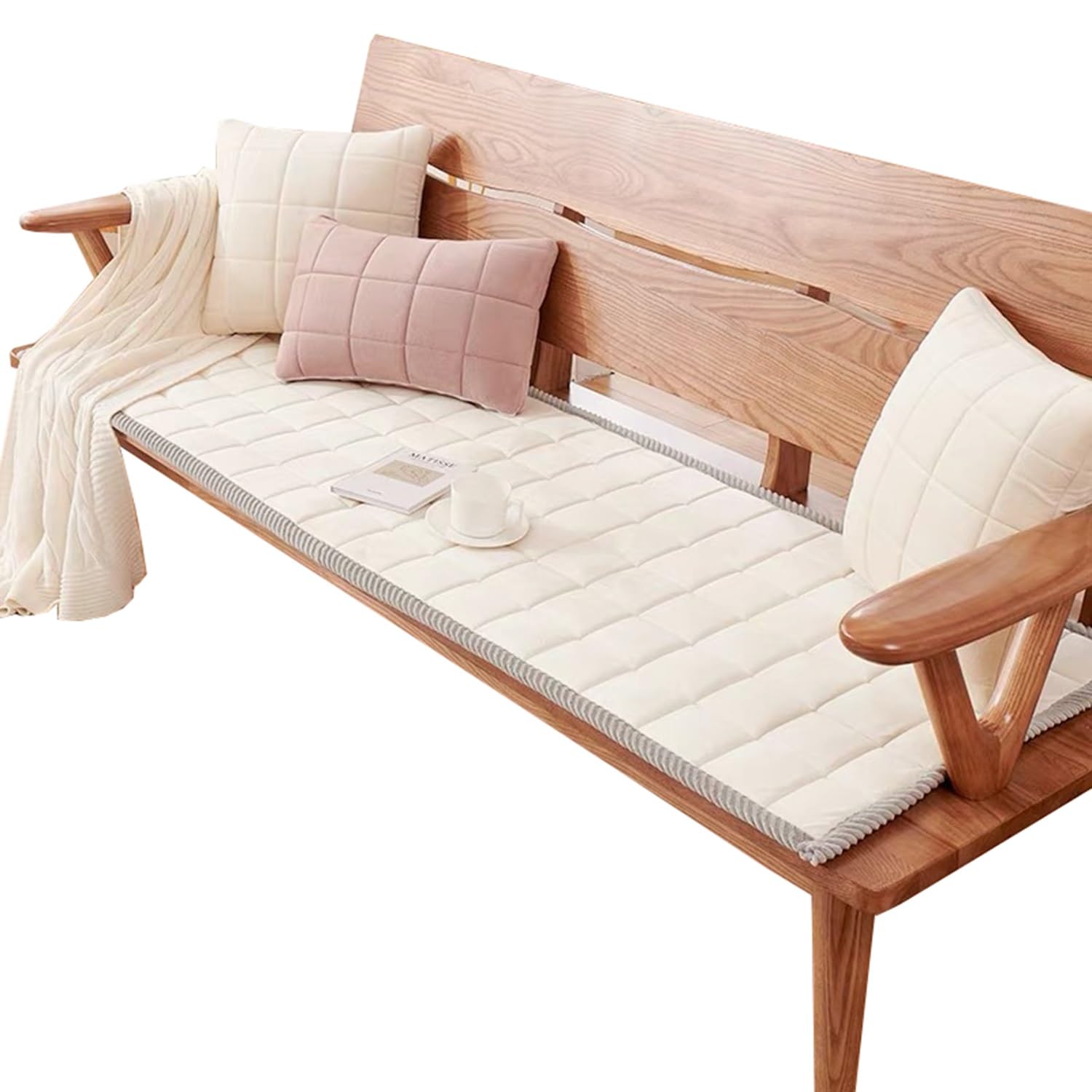 Coussin de banc de jardin 50 200 lavable chaise canapé 80x240 cm