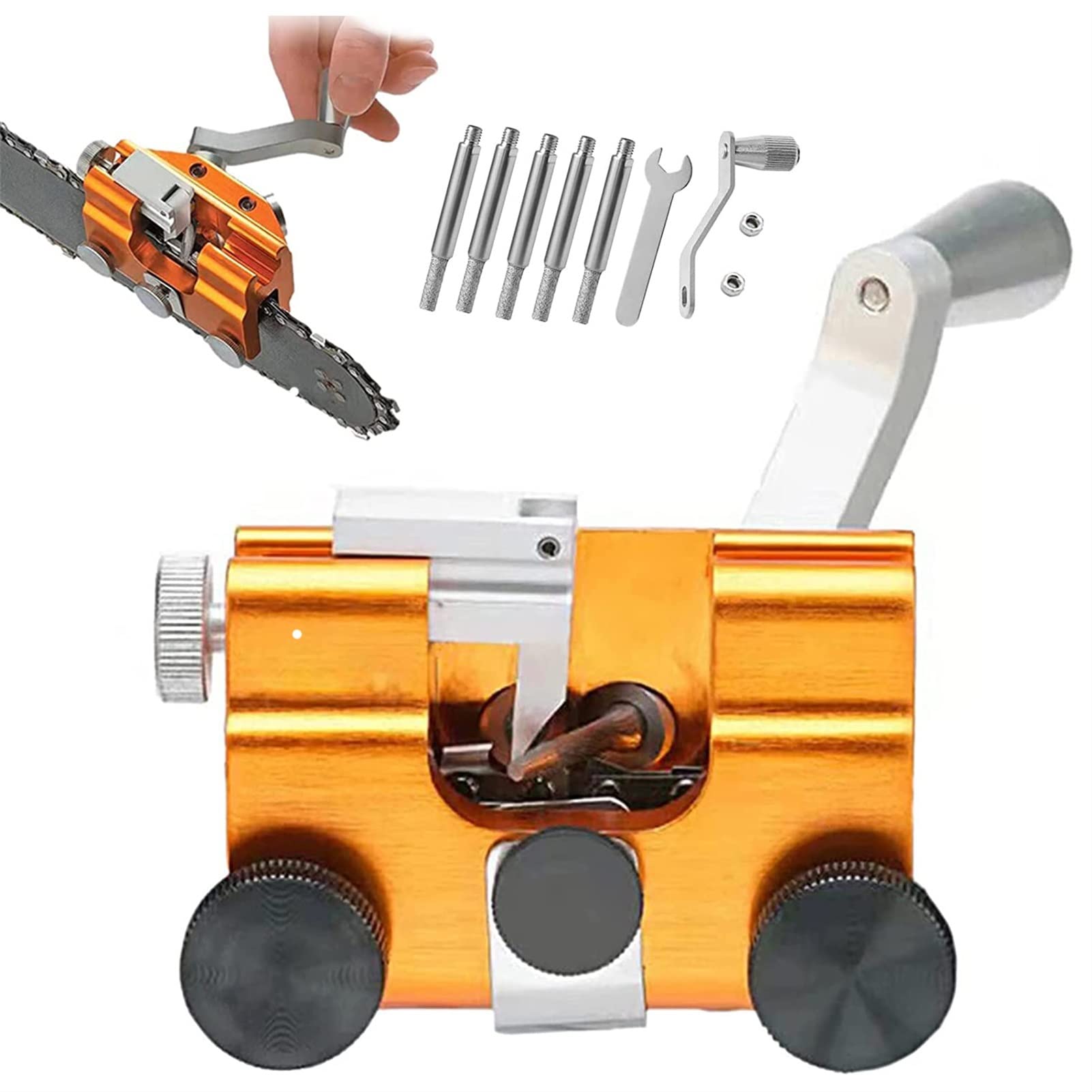 Buy Chain Sharpener, Portable Saw Chain Sharpener Chainsaw Sharpener