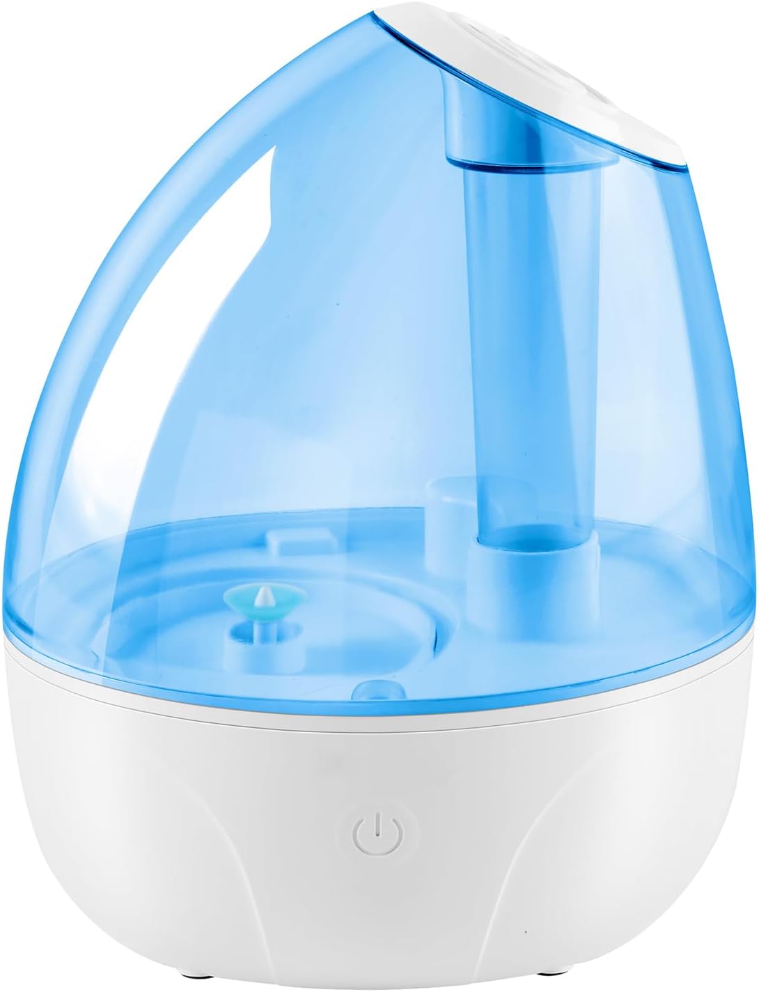 Humidificador de niebla fría (tanque de agua de 2 litros), humidificadores silenciosos para dormitorio y habitación pequeña, apagado automático,