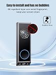 Screen Protector for eufy Security Video Doorbell E340, Ultra-Thin Scratch-Resistant Soft Film (Not Tempered Glass 3-Pack)