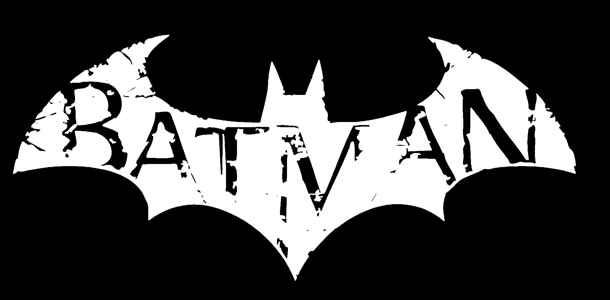 PJ4U 20 x 7.5 CM Approx Batman Bumper Sticker Vinyl Car Sticker Decal White