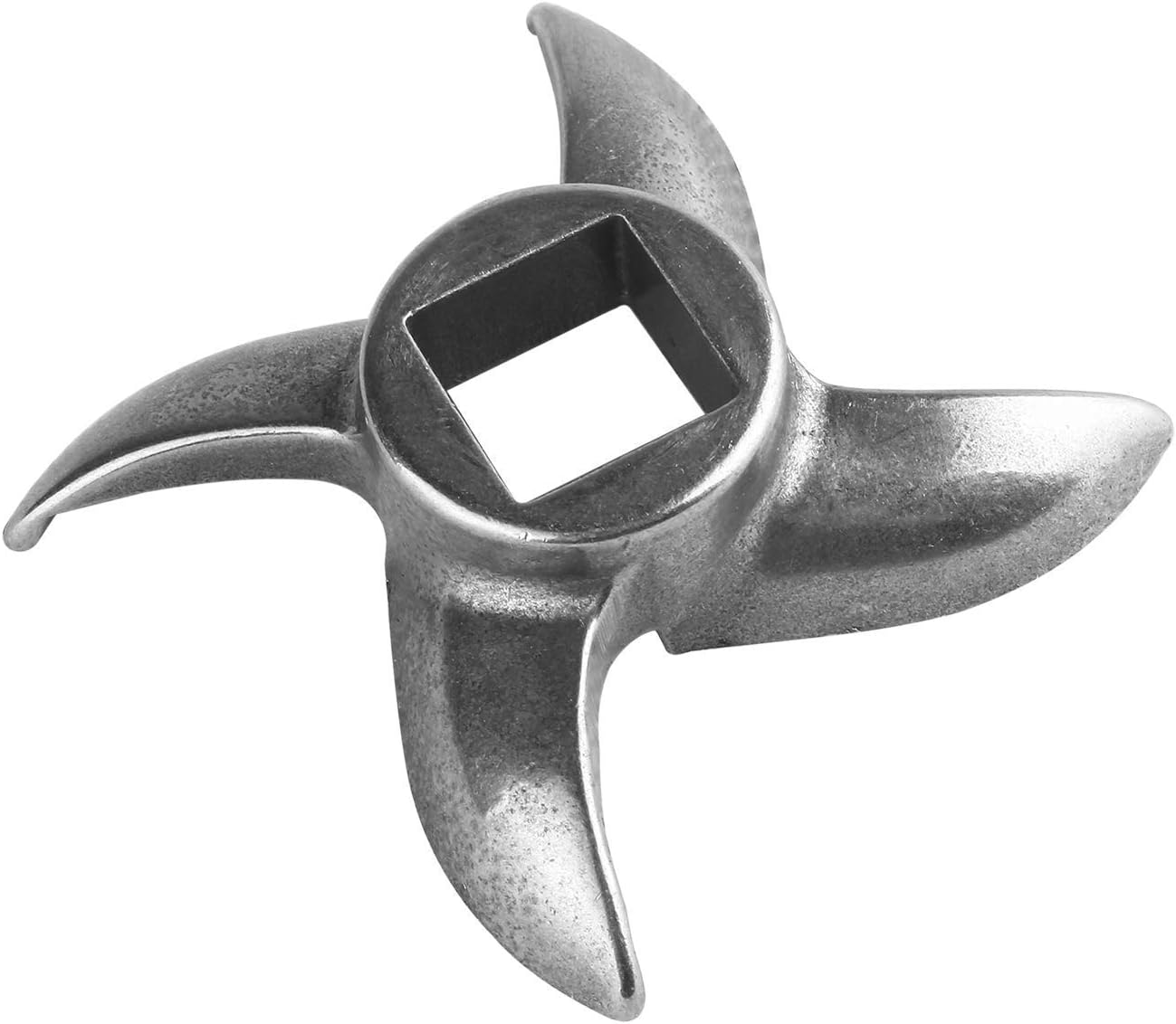 12# Meat Grinder Blade Stainless Steel Knife Cutter Replacement for Grinders，Replacement Knife for Electric or Manual