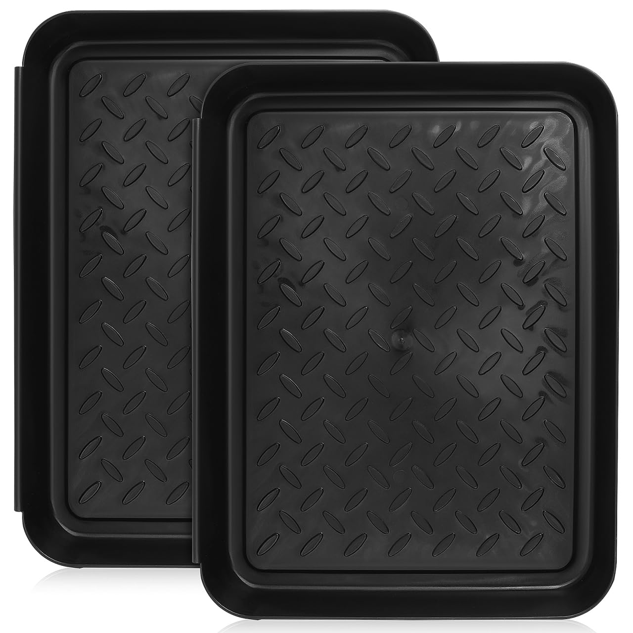Grand plateau de coffre humide tapis de chaussures plastique