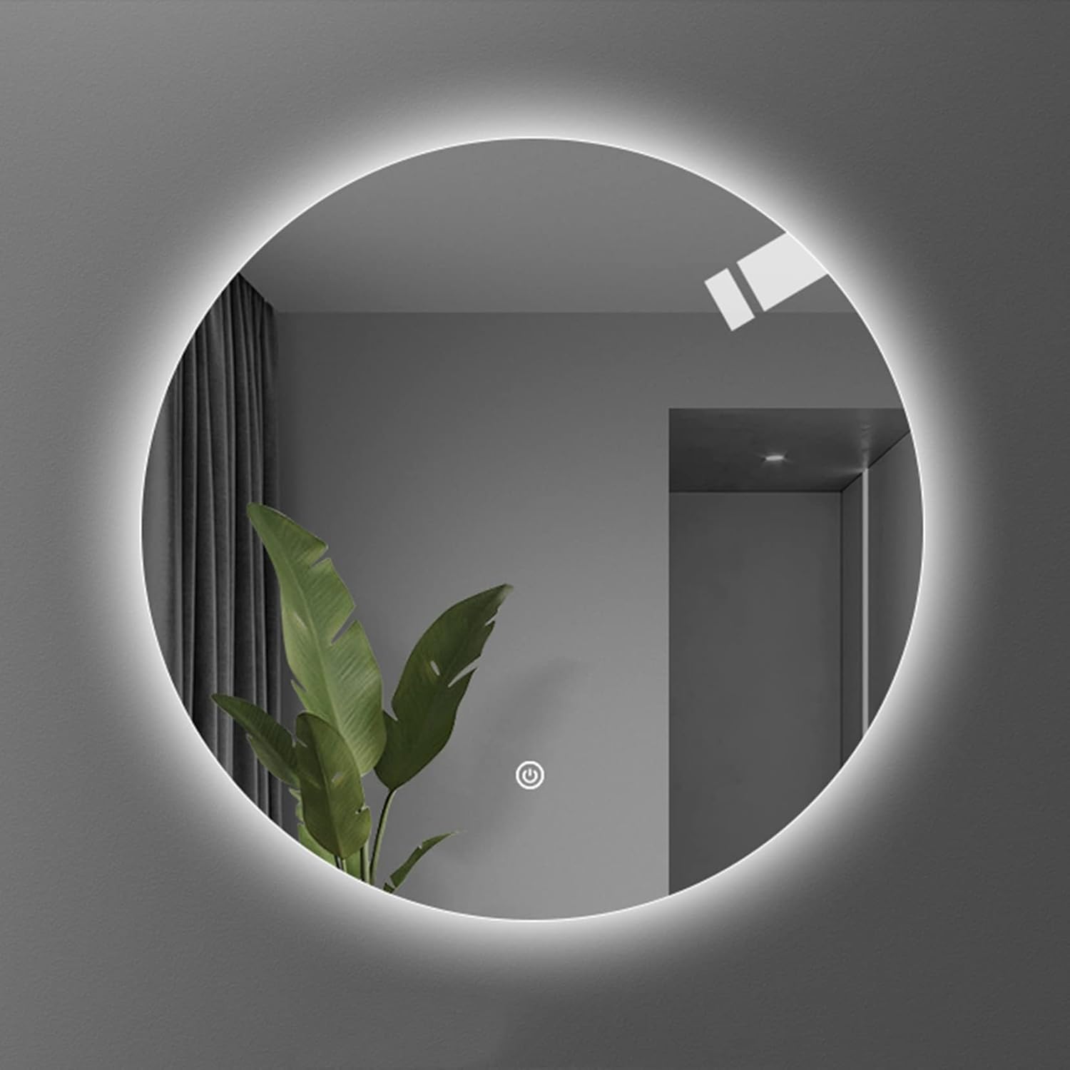 ハンダステンドグラス工芸竹と雀』鏡 ハンダステンドグラス工芸『竹と