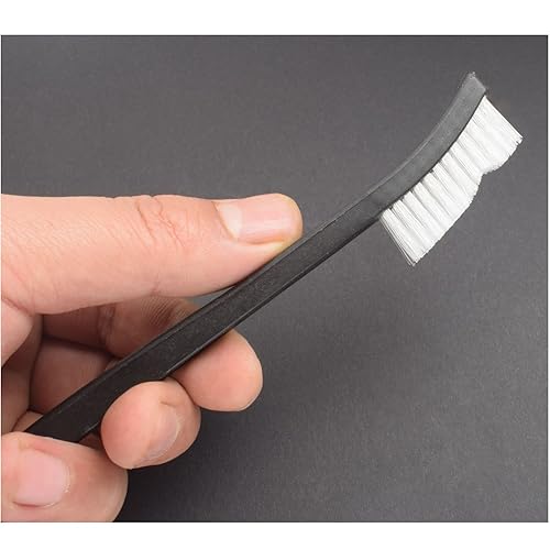 Miniatura 4 de Motanar Paquete de 10 cepillos de limpieza de pistola multiusos de doble extremo, 7 pulgadas, cepillos de cerdas de nailon de acero latón