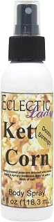 Eclectic Lady Kettle Corn Body Spray, Double Strength, 4 ounces, Body Mist for Women with Clean, Light & Gentle Fragrance, Cologne with Soft, Subtle Aroma For Daily Use
