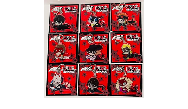 ペルソナ5 the Animation ごろりんアクリルキーホルダー 全9種 ペルソナ5 the Animation ごろりんアクリルキーホルダー 全9種