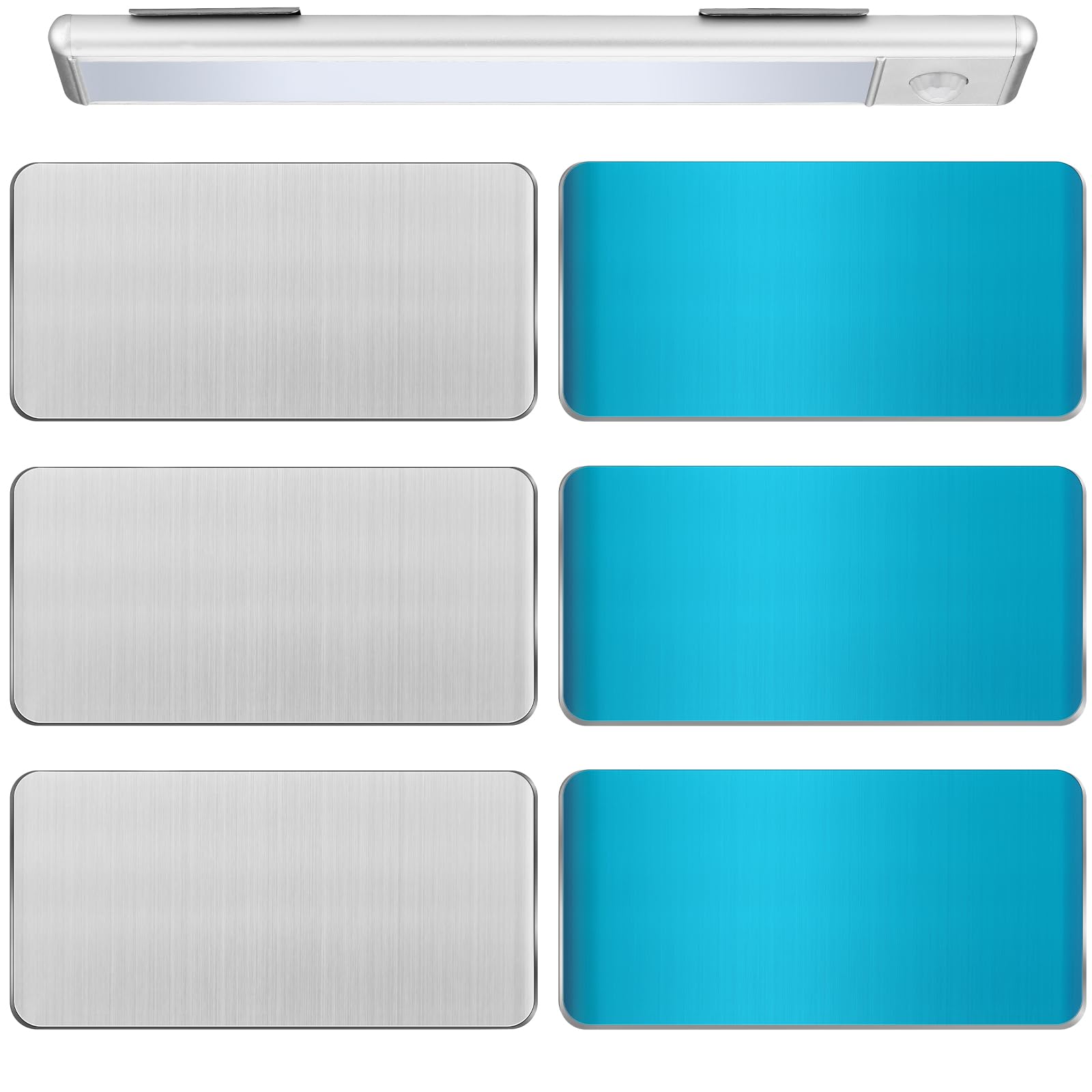 Konohan 6 Pcs Replacement Magnetic Strips,1.77 x 1.38 Inches — Amazon image 8