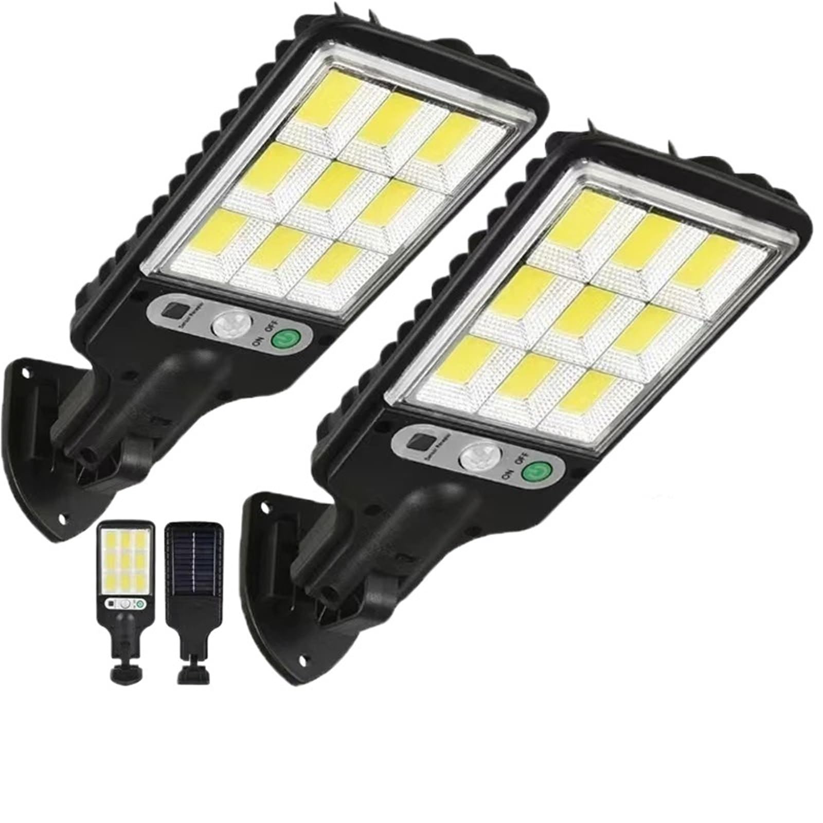 Lampadaire solaire d'extérieur 3 modes pour sécuriser vos pas dans le noir